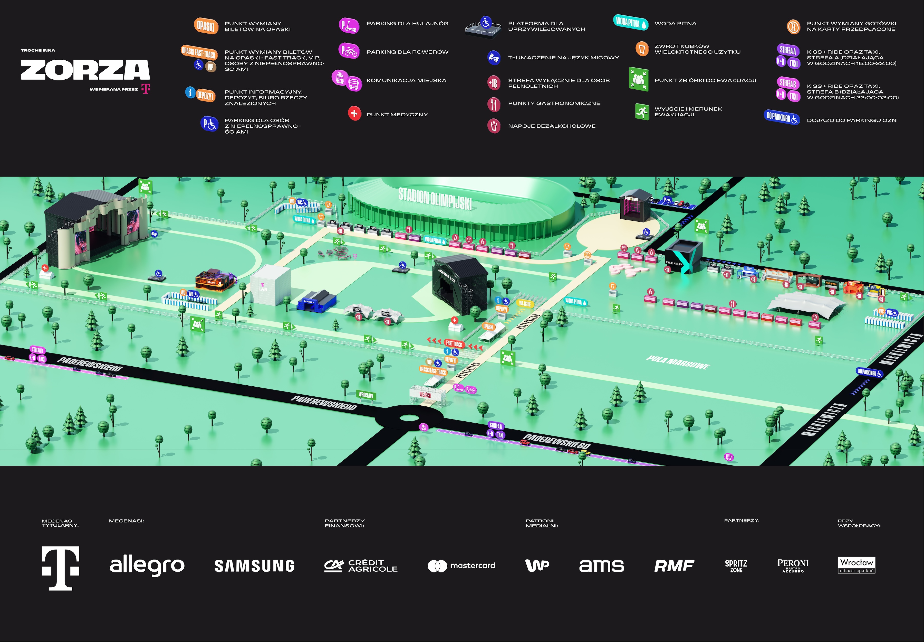 Mapa festiwalu