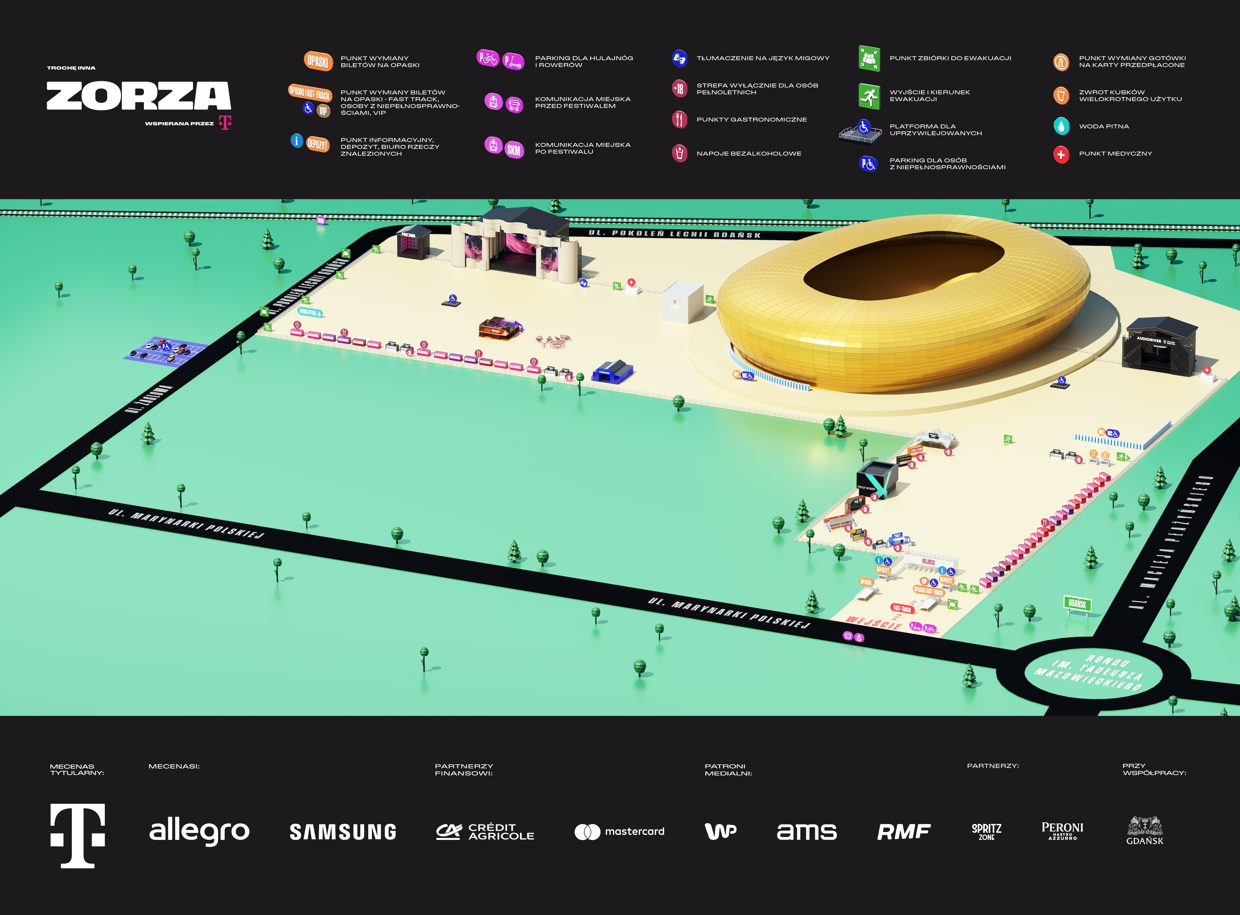 Mapa festiwalu