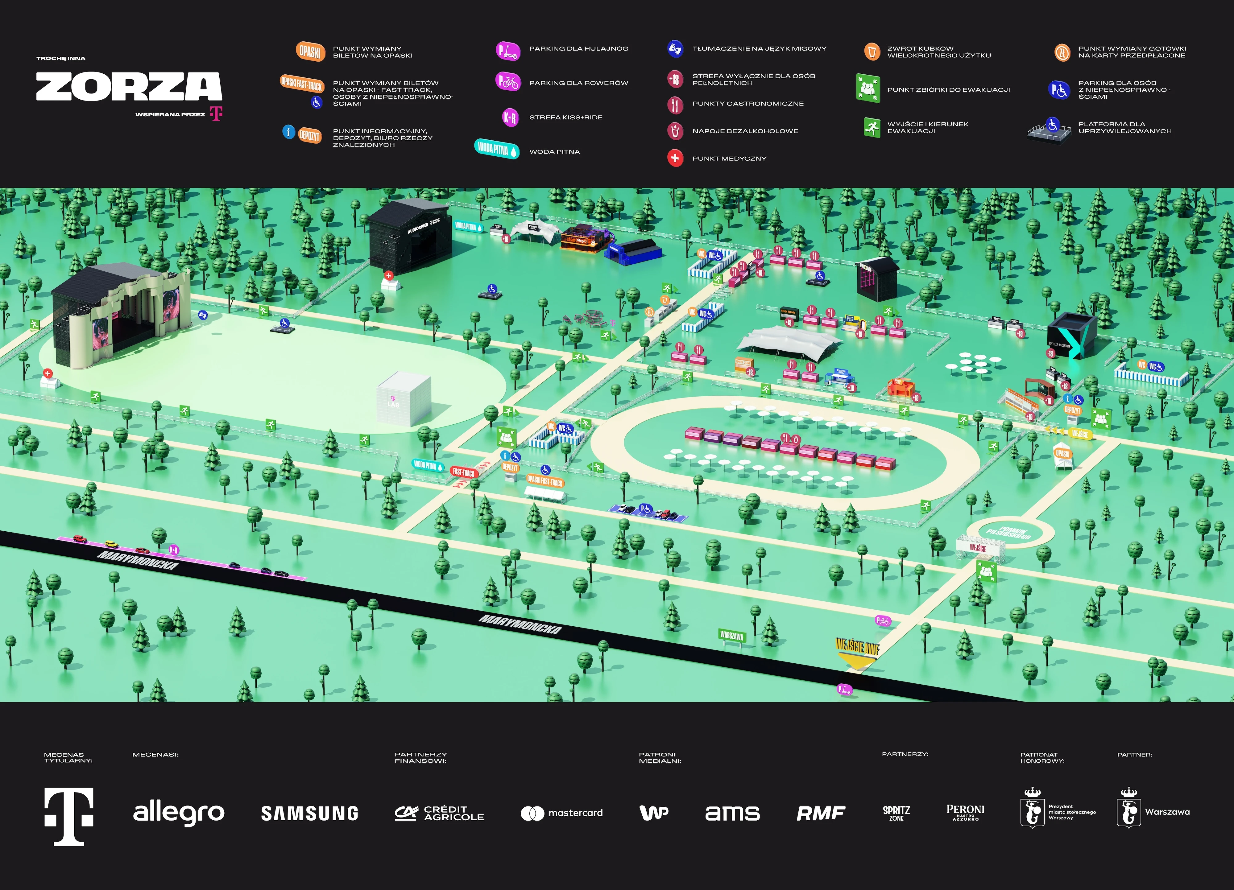Mapa festiwalu