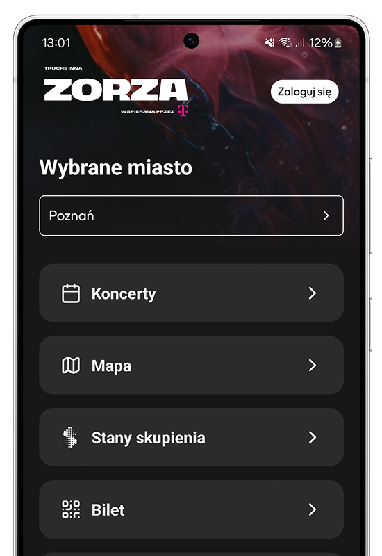App screen mobile